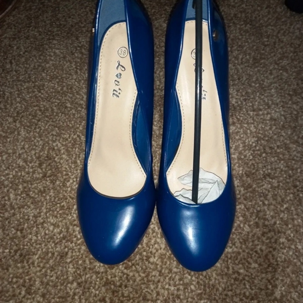 Chic Blue Heels by